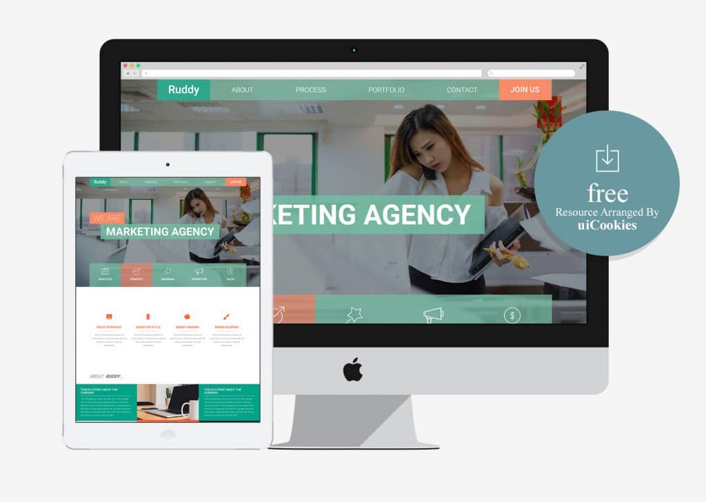 Ruddy - Free Business Flat Bootstrap Responsive web template