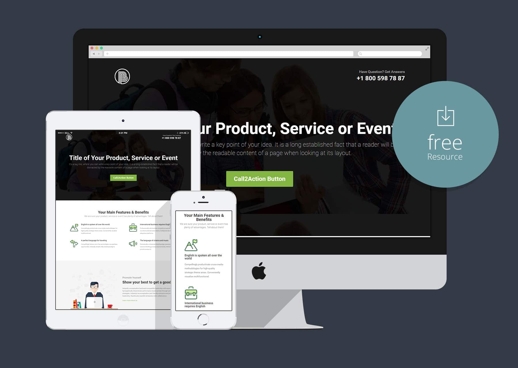 Booster-free-HTML5-website-templates