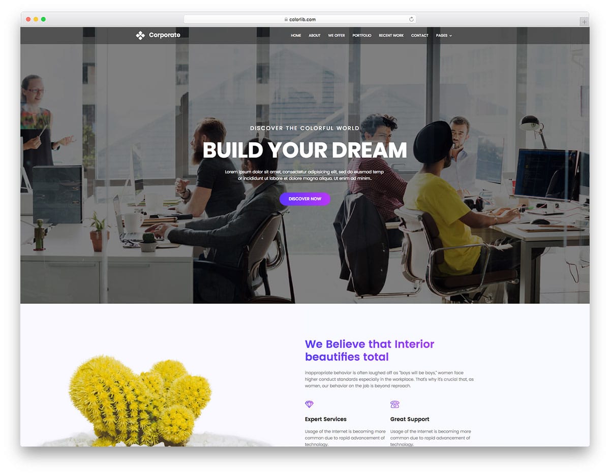 corporate-free-fitness-website-templates
