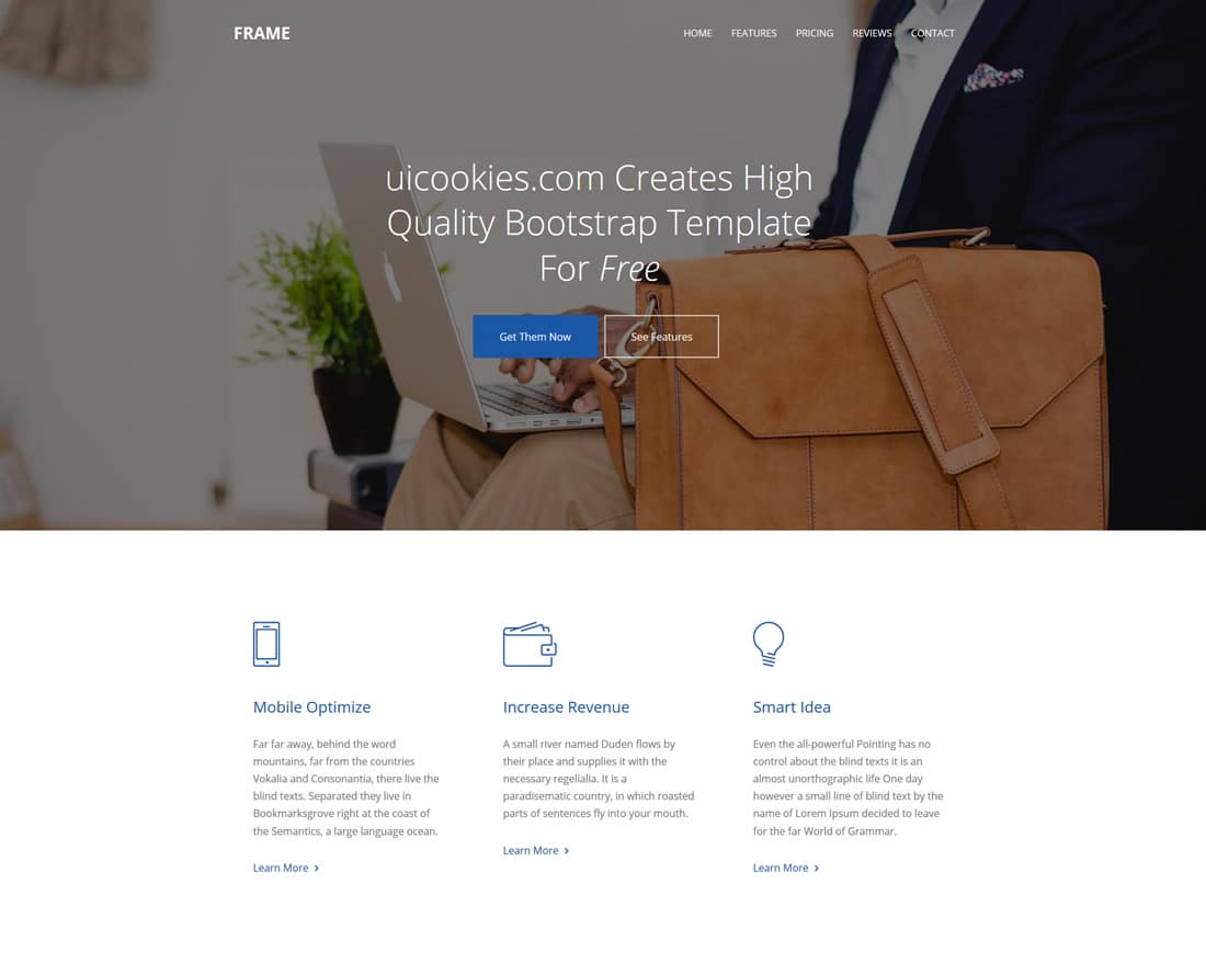 frame-free-fitness-website-templates