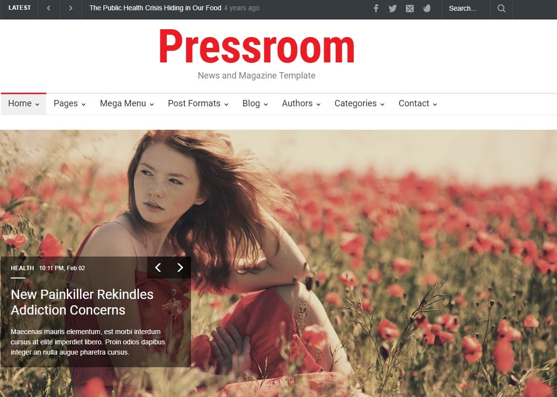Pressroom-fashion-templates