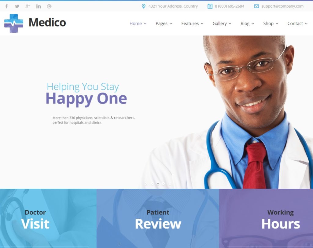 40 Amazing Premium Bootstrap & HTML Medical Website Templates for All ...