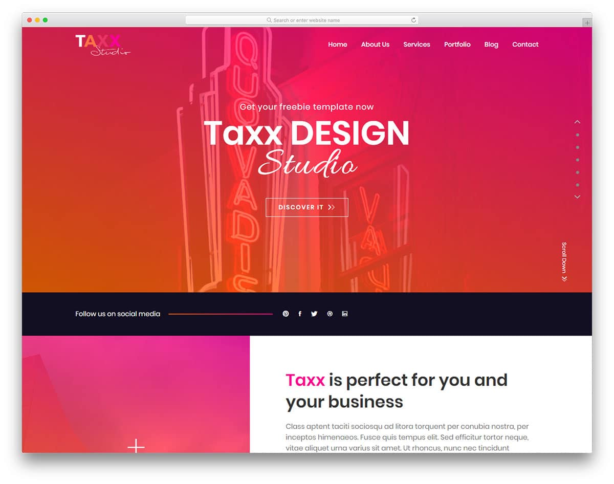 taxx-free-education-website-templates