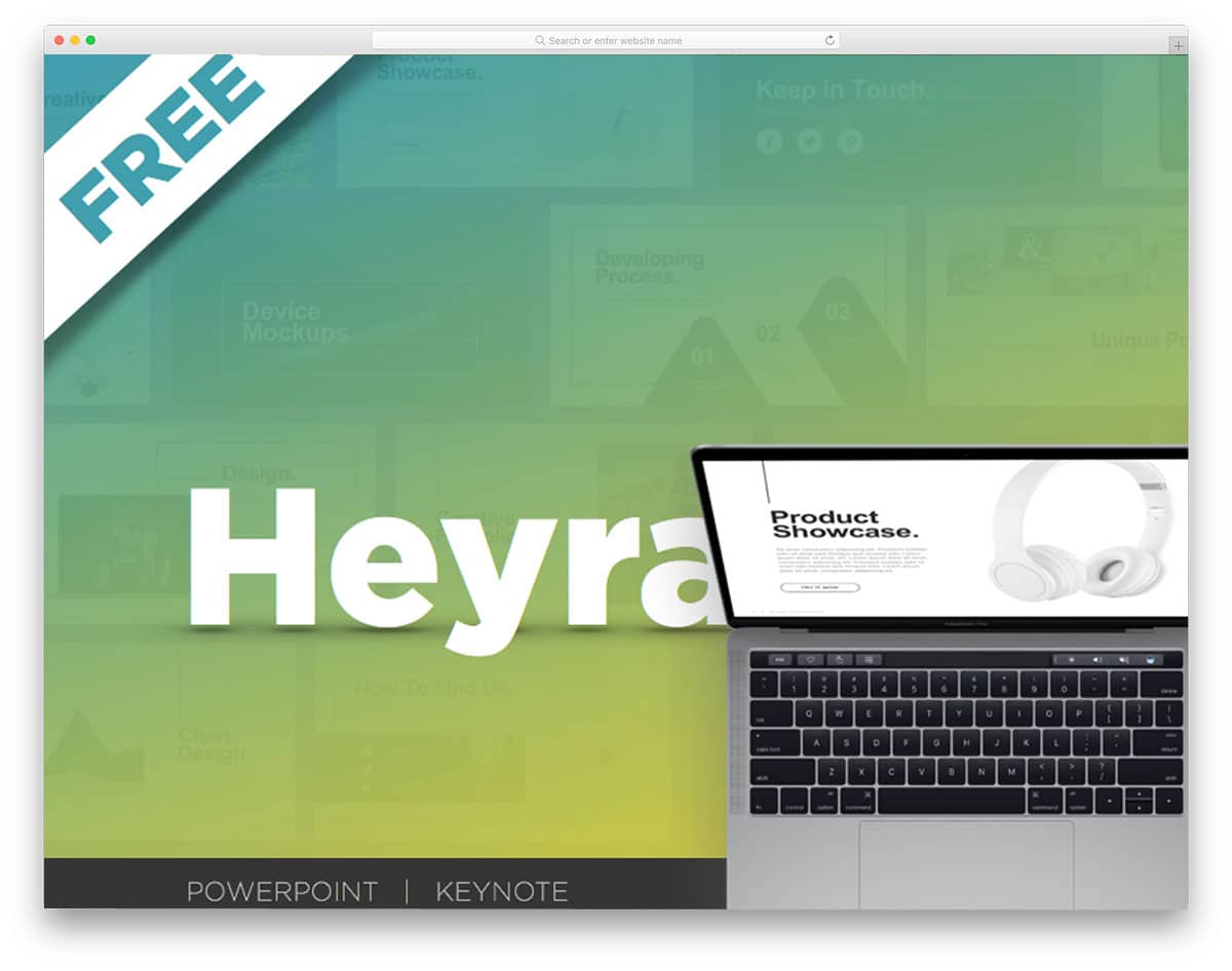 heyra-free-keynote-templates
