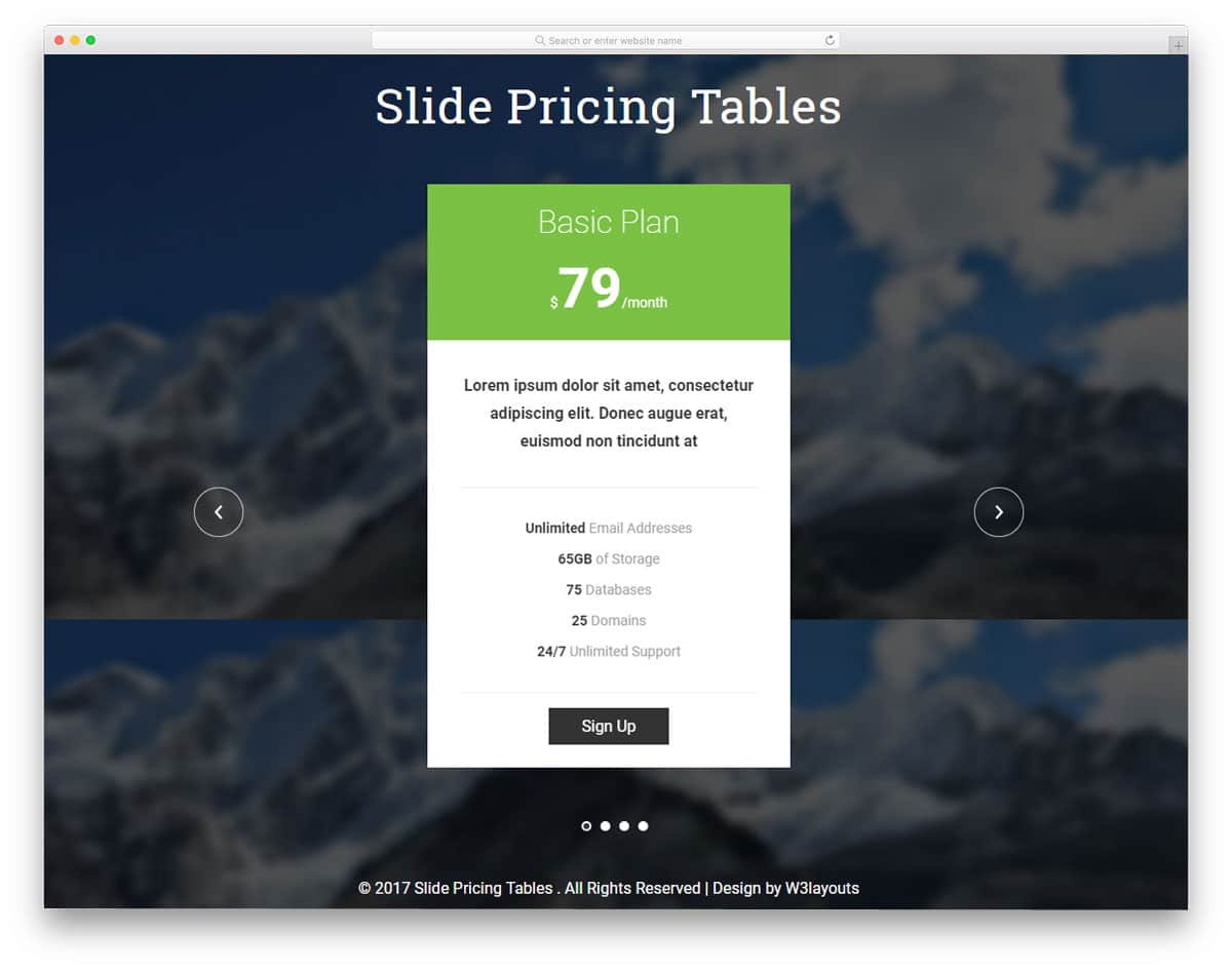 slide-pricing-table