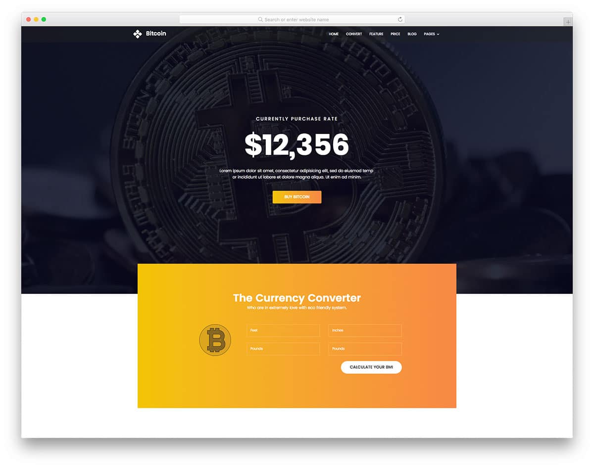 bitcoin-free-finance-website-templates