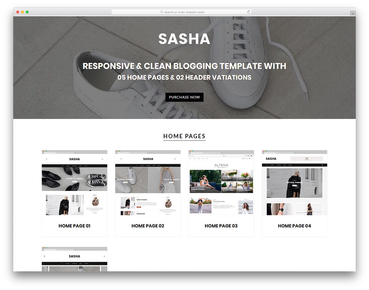 sasha-free-magazine-website-templates