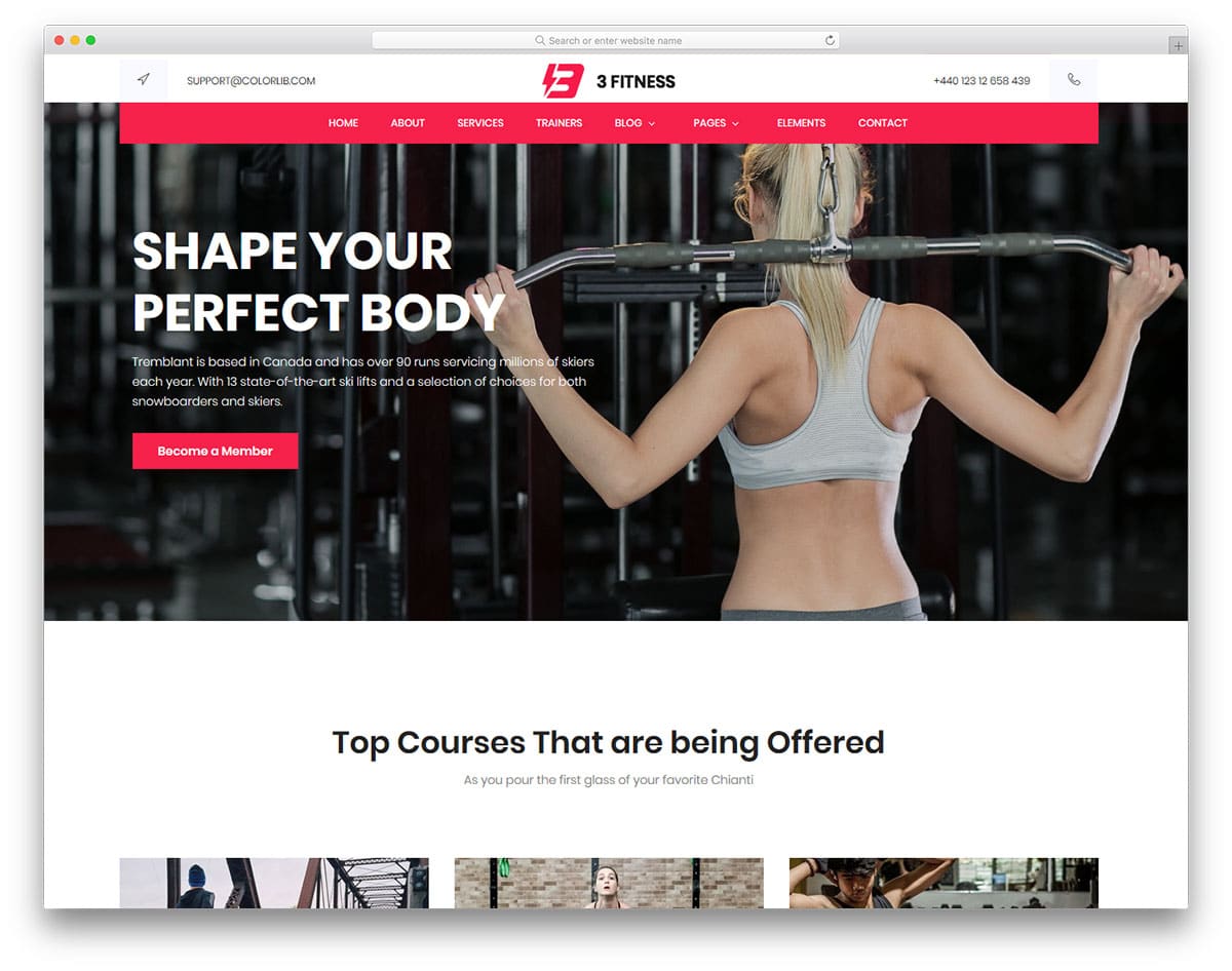 fitness-free-yoga-website-templates
