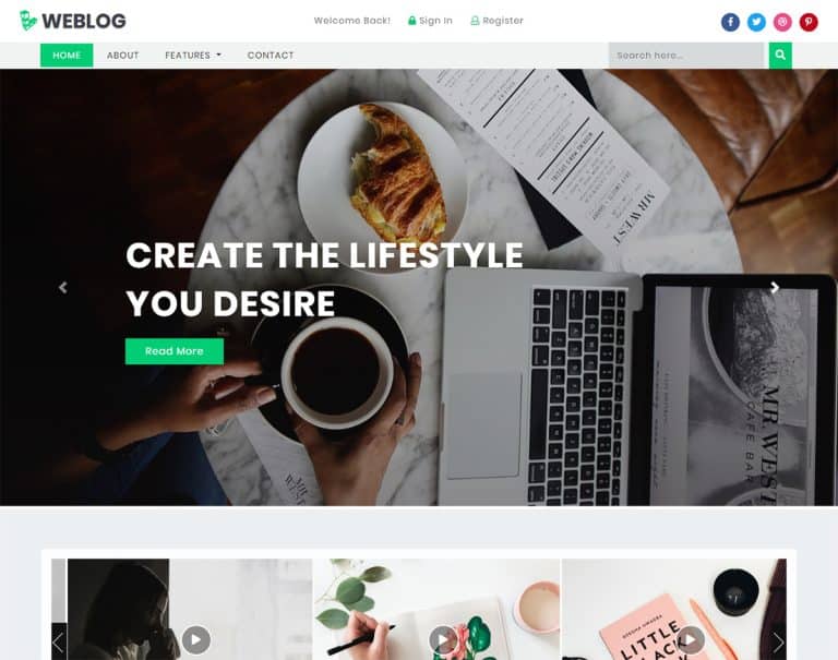 35 Best Free Responsive Blogger Templates 2025