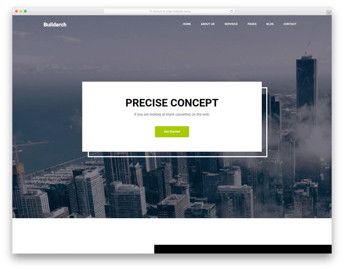 buildarch-free-industrial-website-templates