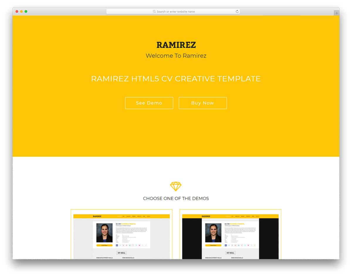 31 free bootstrap resume templates for effective job