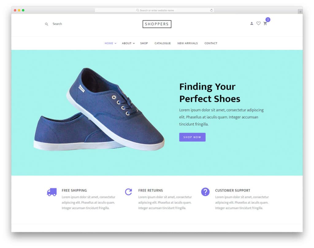 43 Best Free Responsive Ecommerce Website Templates 2022 UiCookies