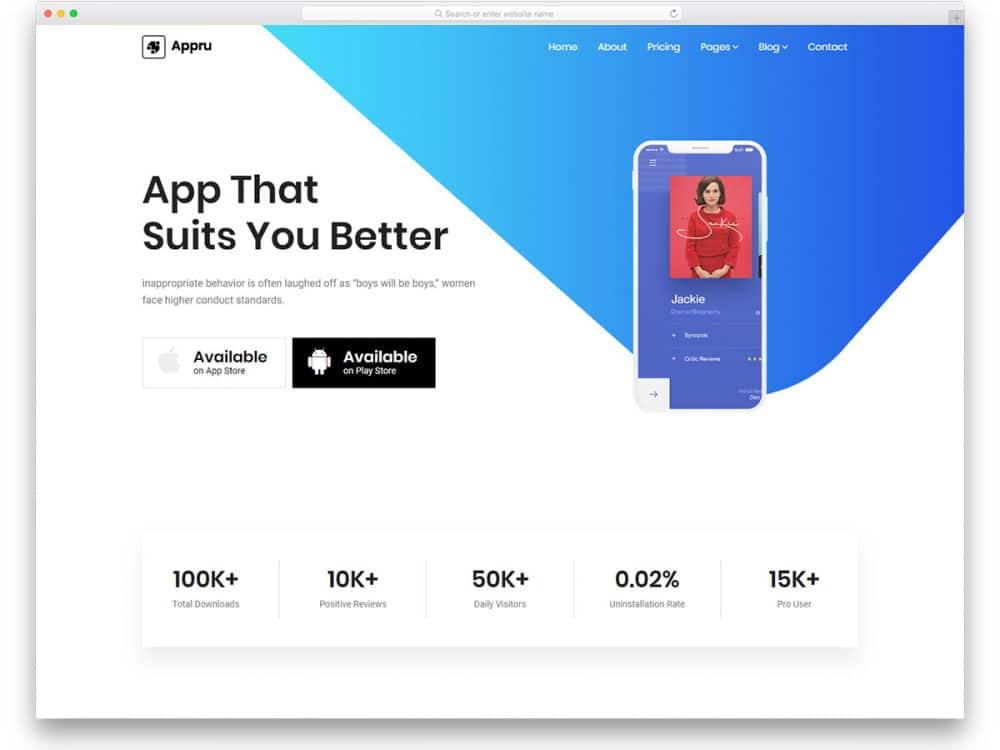 33 Best Free Bootstrap Landing Page Templates With Modern Design 2019
