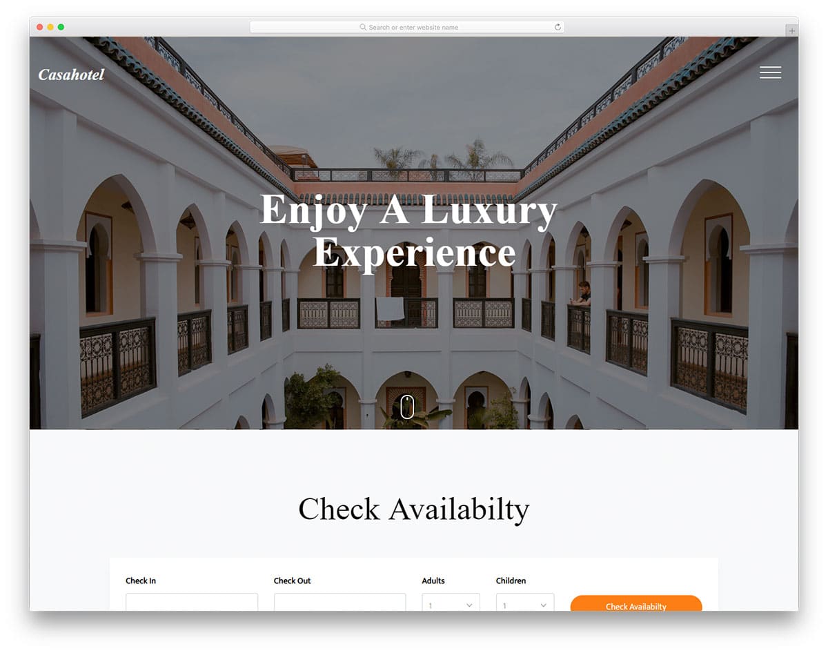 casahotel-free-hotel-website-templates