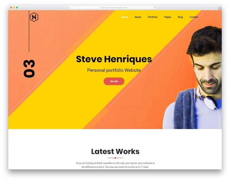 50 Best Free Portfolio Website Templates 2026