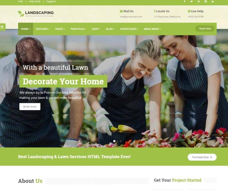 20 Responsive Farming & Agriculture Website Template For 2021