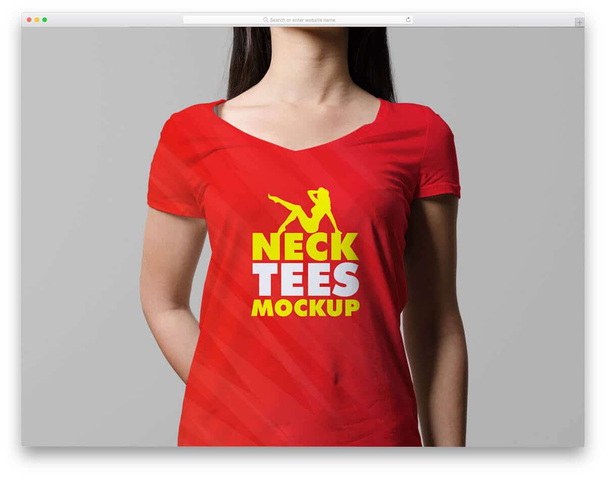 v-neck-female-t-Shirt