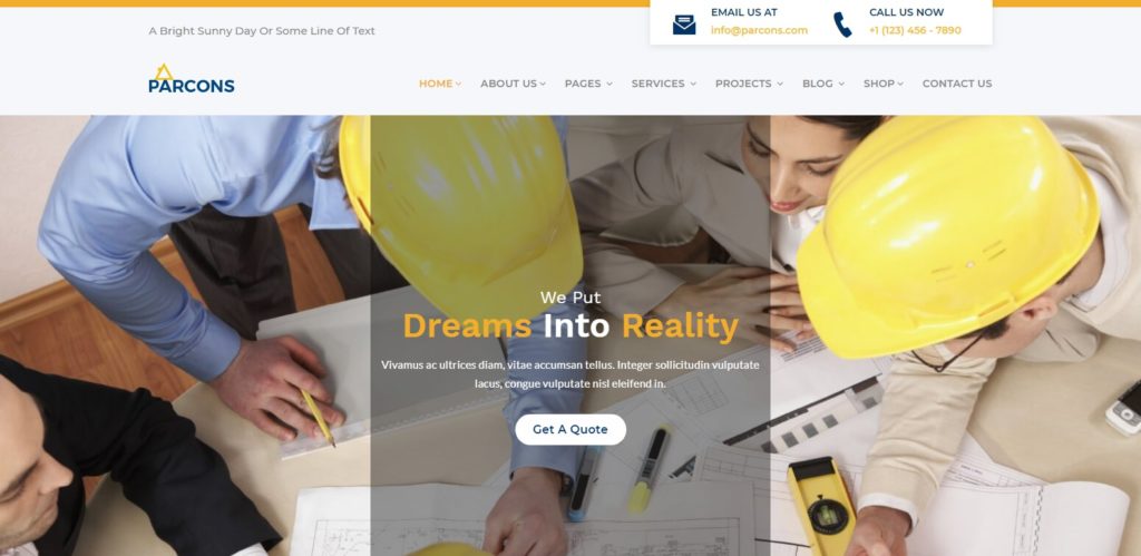 35 Creative Premium Html5 Construction Website Templates 2020
