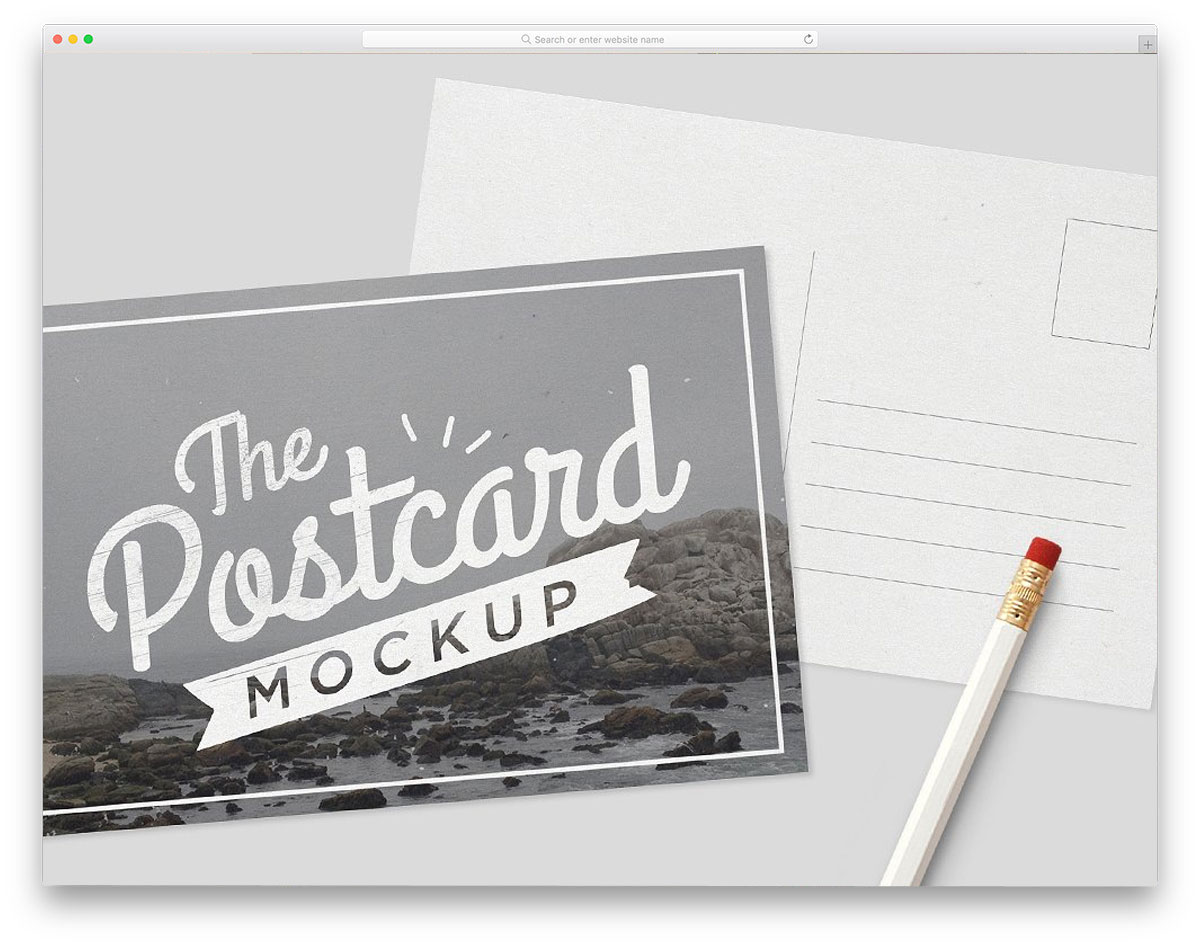 MockUp-Postcards