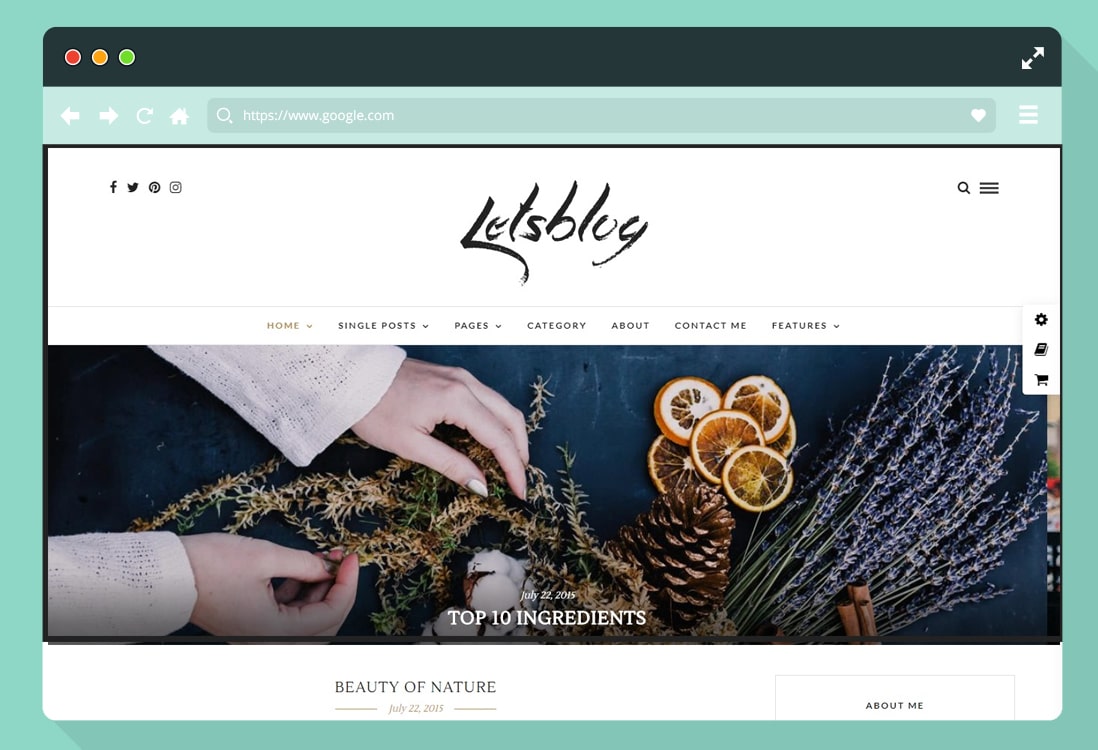 Blog Page Template Free