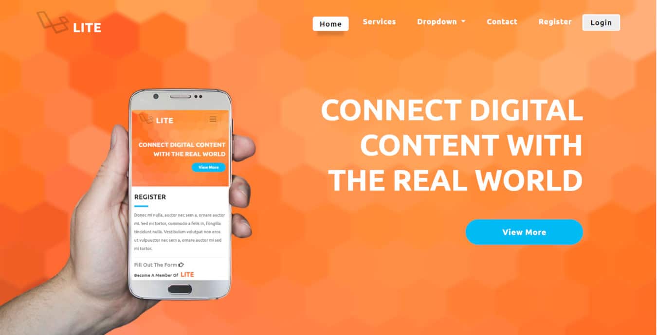lite mobile app templates