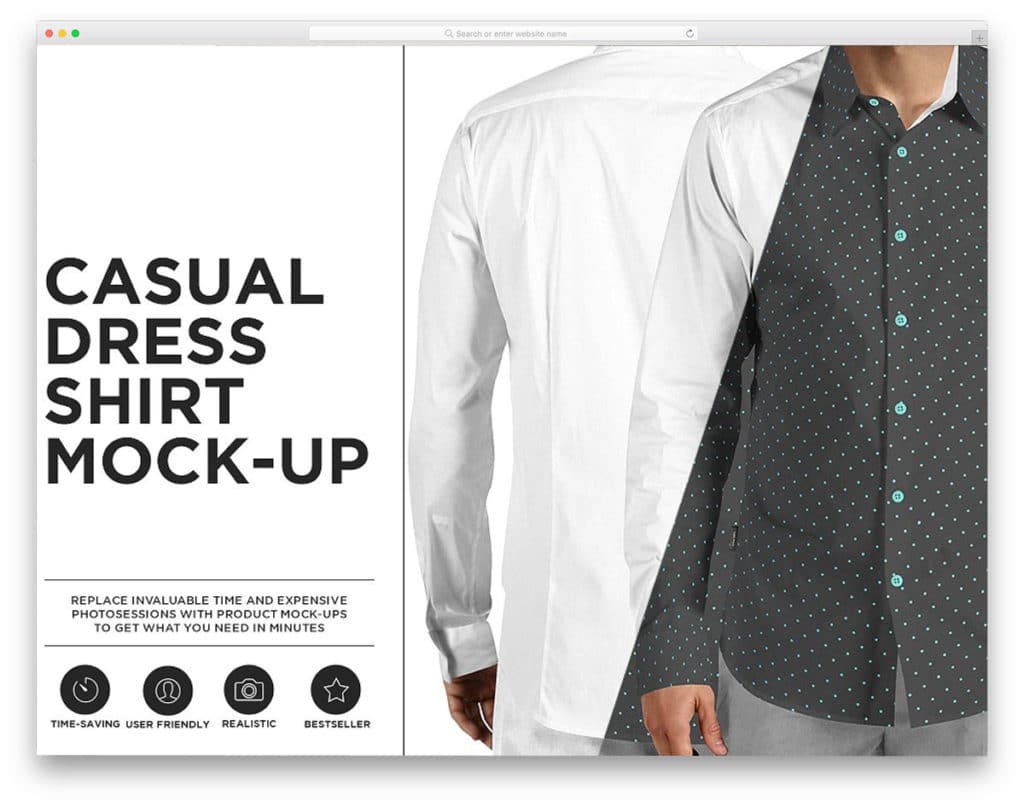 40 Shirt Mockups For All Types Of Men And Women Shirts - uiCookies