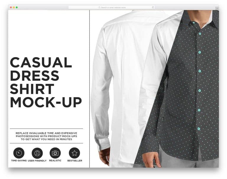 40 Shirt Mockups For All Types Of Men And Women Shirts