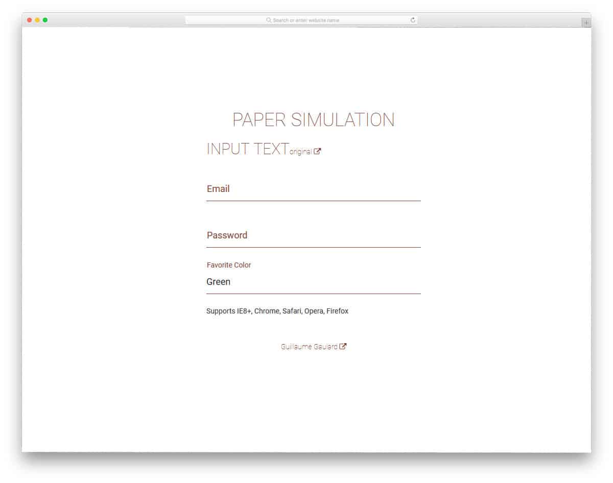 Paper-Simulation-Of-Input-Text