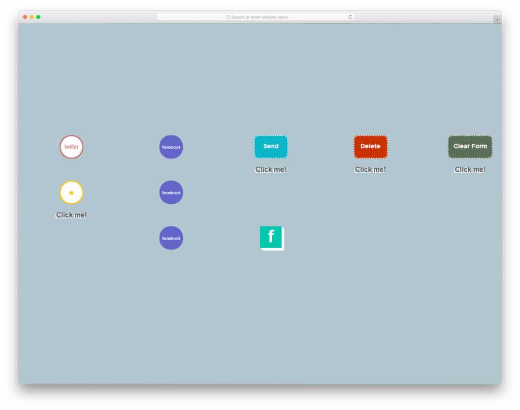 33 Stylish CSS Buttons For Fashionable Websites 2020