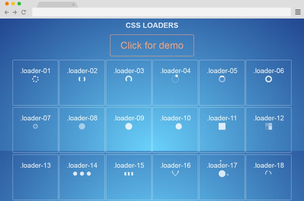 CSS Loaders CSS Spinners