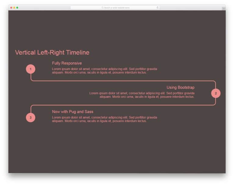 35 Best Clean CSS Timeline Design 2025 - uiCookies