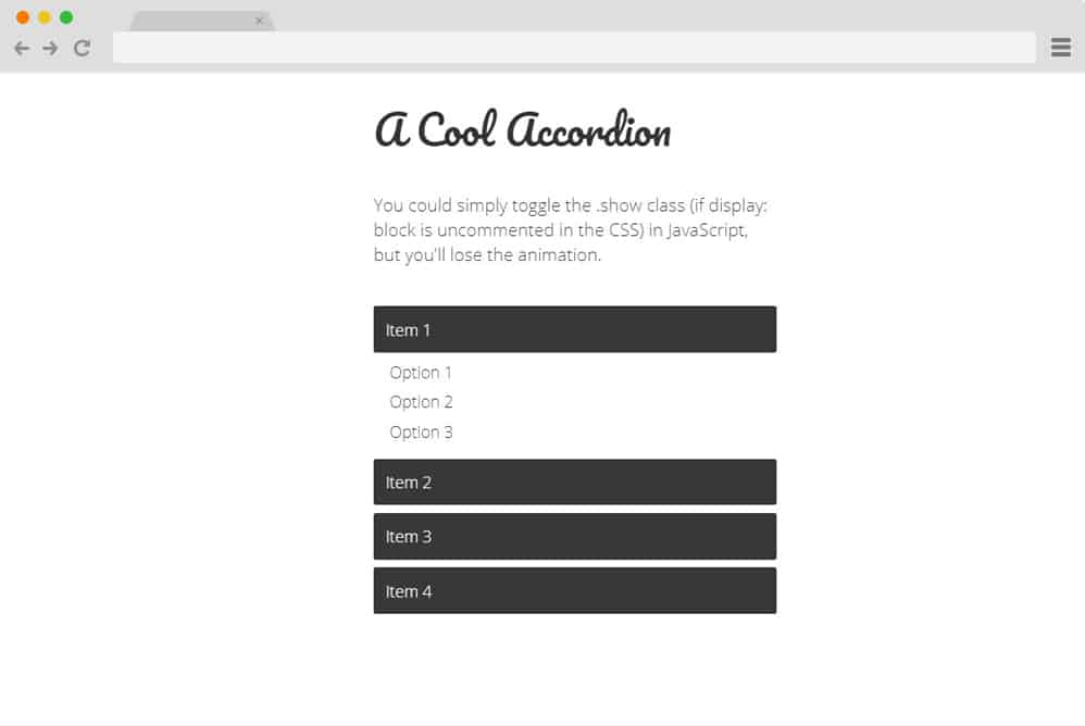 a simple jquery accordion with unlimited nesting