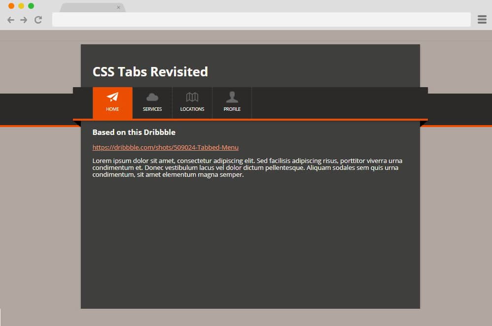 CSS Tabs Revisited
