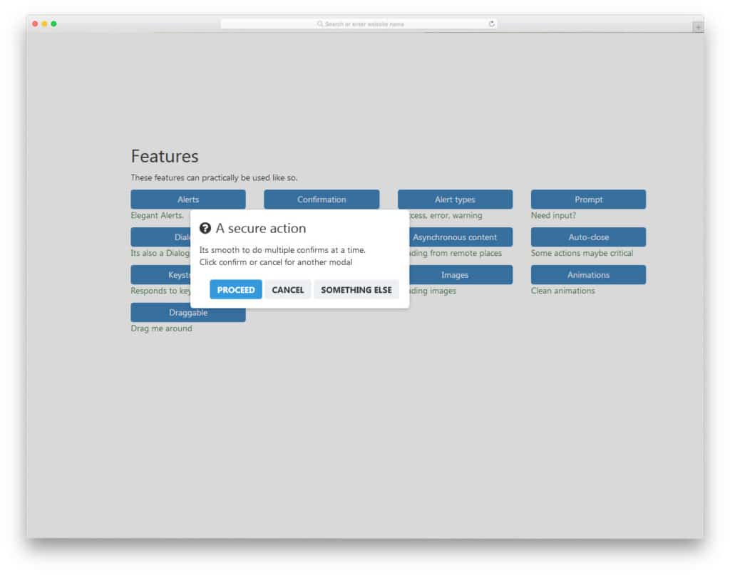 23 Jquery Confirm Plugins To Double Check The Selected Option