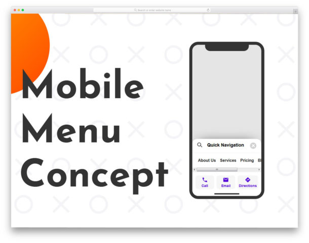 37 Intriguing CSS Mobile Menu Concepts For Modern Mobile Devices 2022