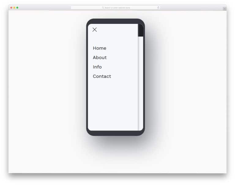 37 Best CSS Mobile Menu Templates 2025 - uiCookies
