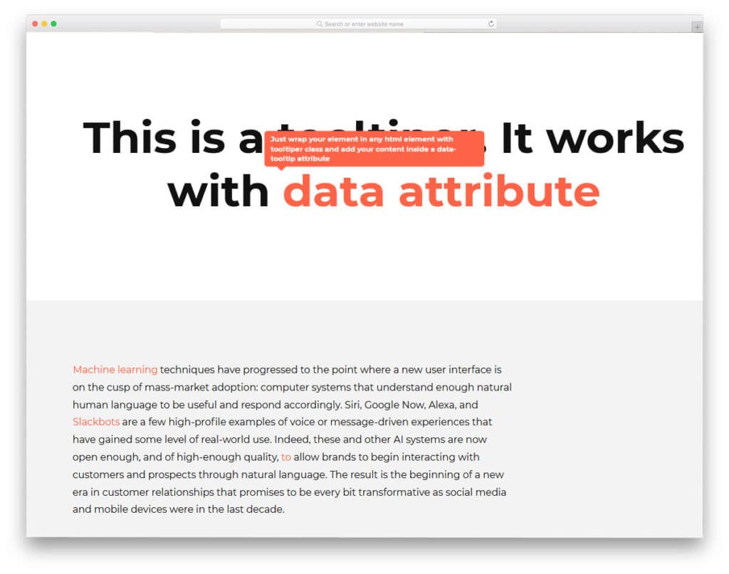 33 User Friendly Tooltips CSS For Websites And Applications