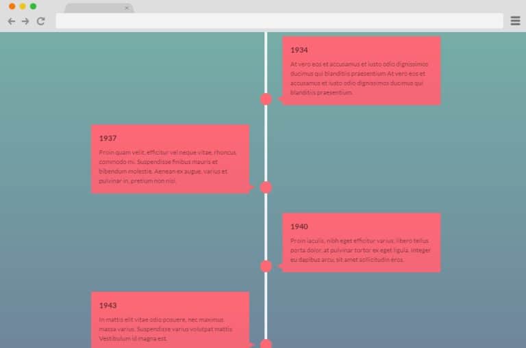 27 Best Vertical Timeline Templates 2026 - uiCookies