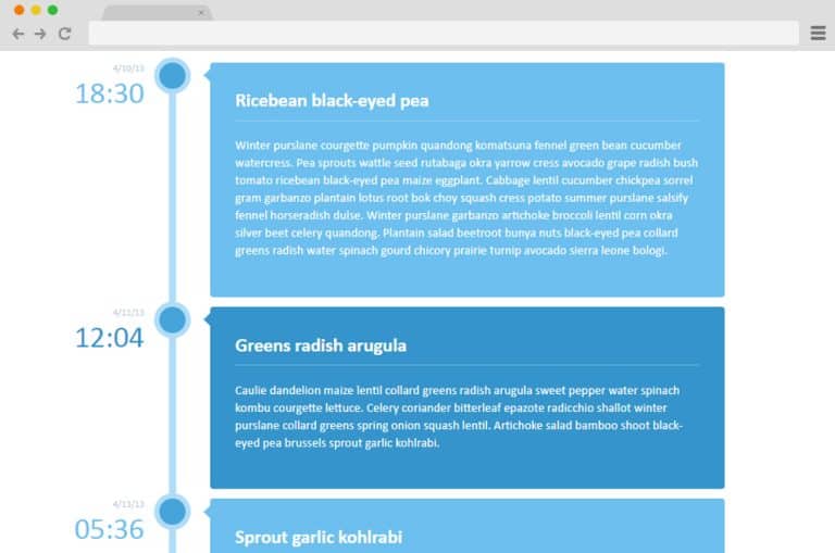 27 Best Vertical Timeline Templates 2026 - uiCookies