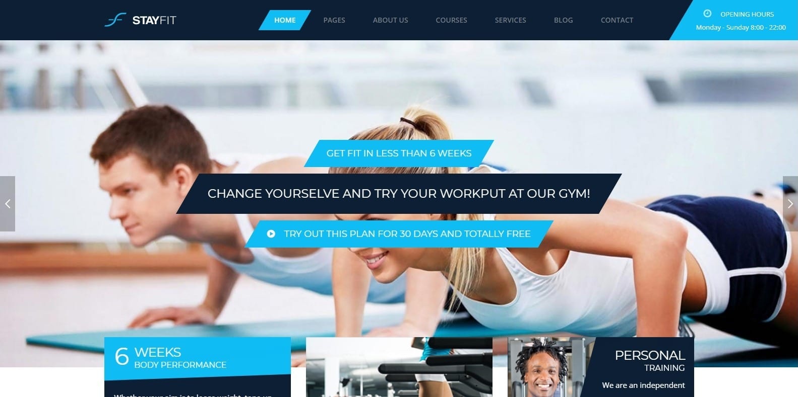 stayfit-gym-website-template