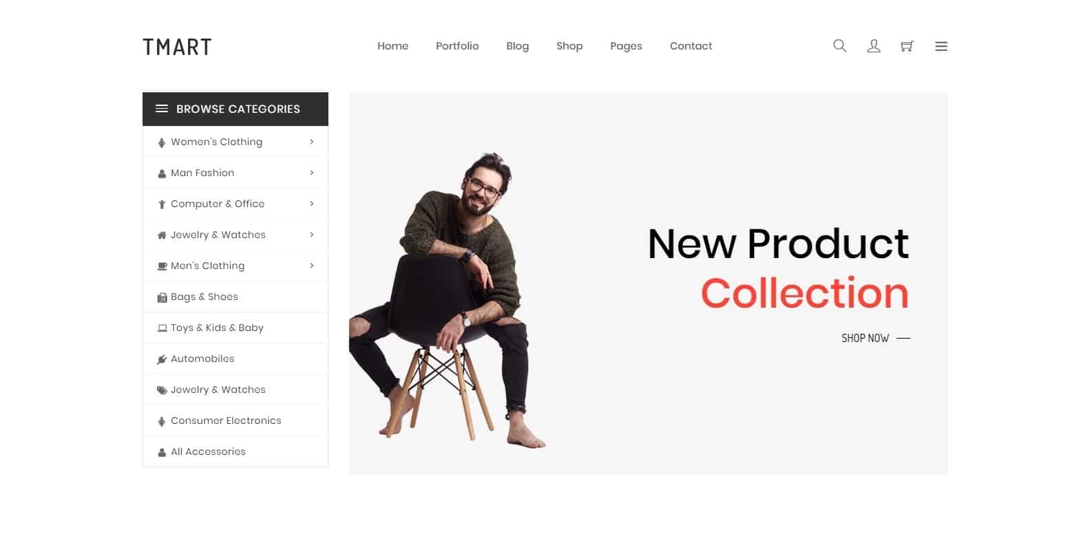 tmart-single-website-template
