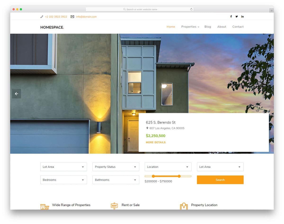 homespace-free-real-estate-website-templates