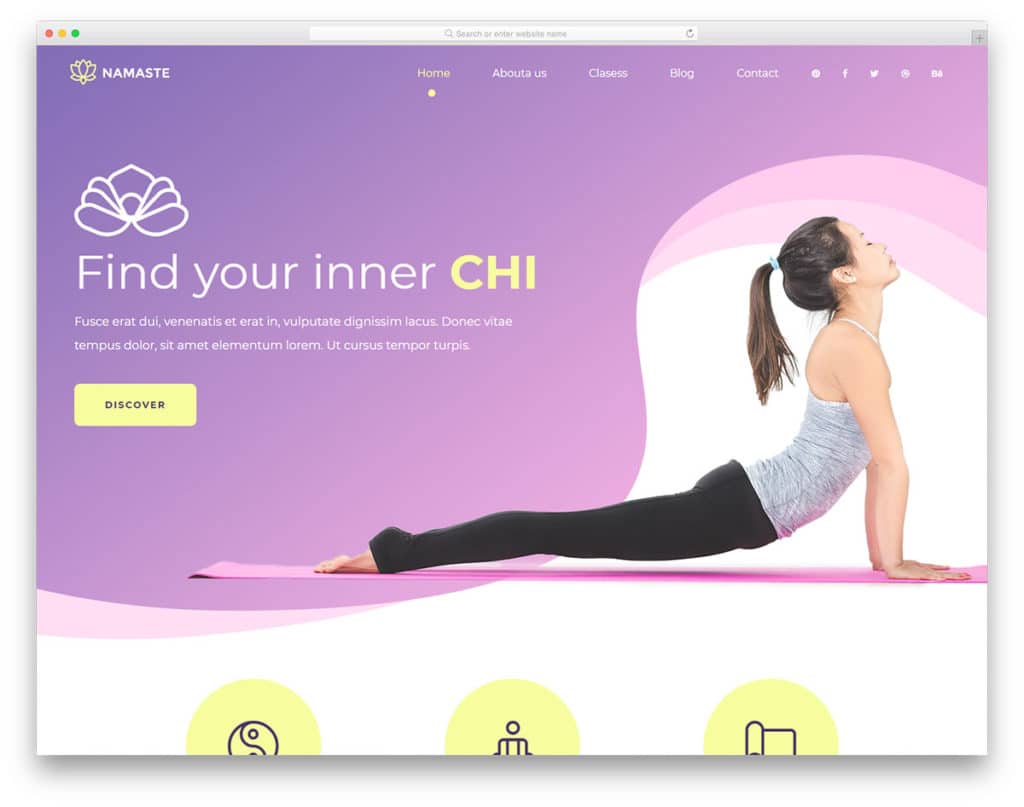 FITNESS WEBSITE TEMPLATES FREE DOWNLOAD visual data 8
