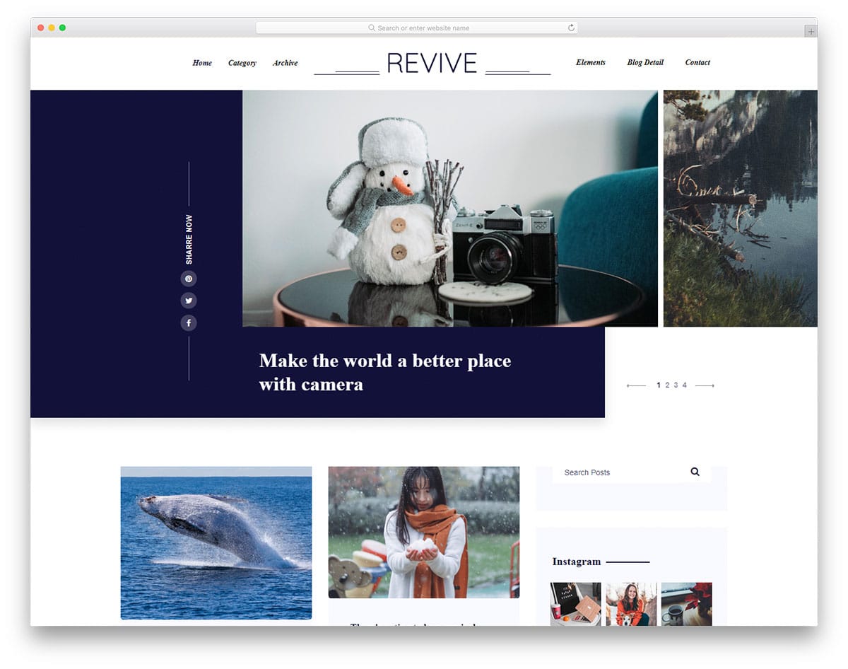 revive-free-bootstrap-blog-templates