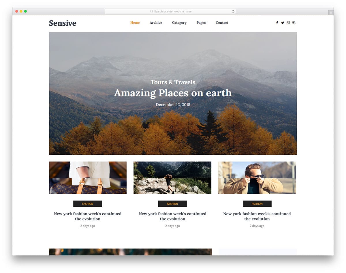 sensive-free-magazine-website-templates