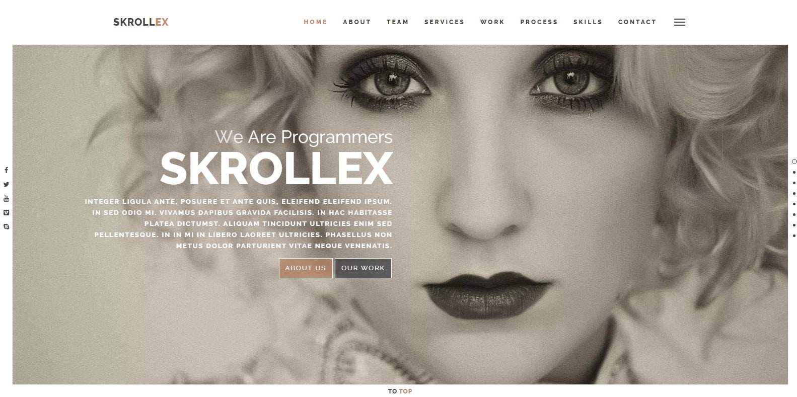 skrollex-photography-website-template