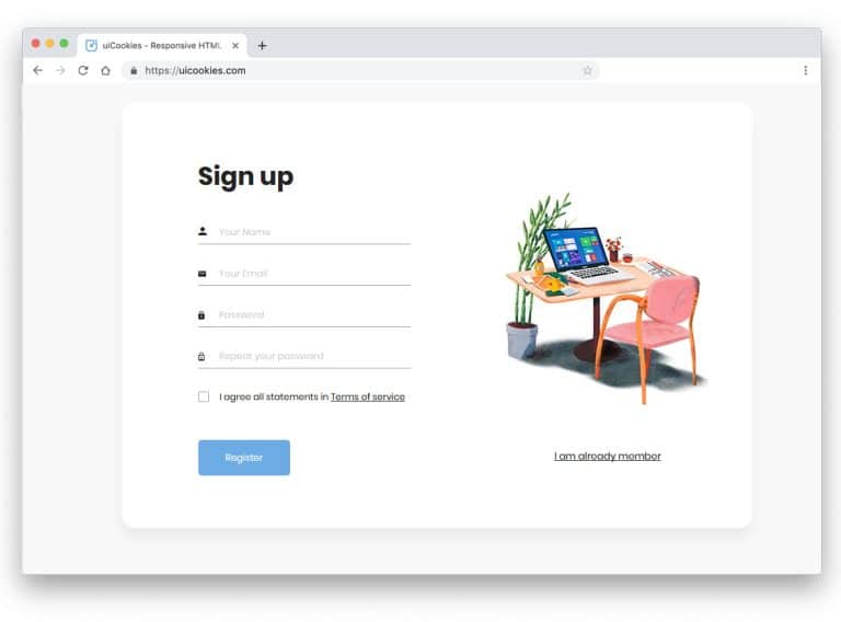 36 Best Bootstrap Registration Form Examples 2025 - uiCookies