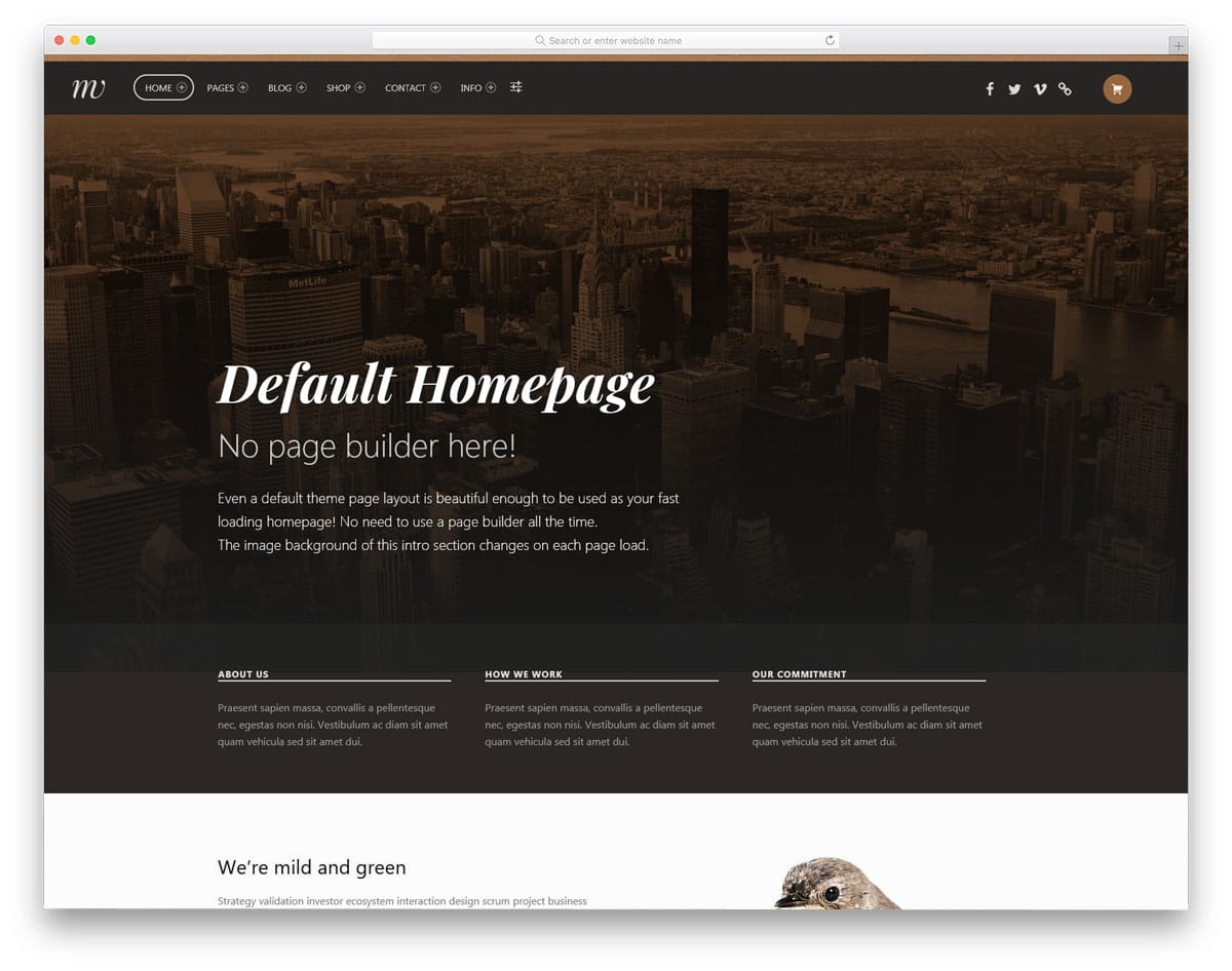 multipurpose accessible WordPress themes