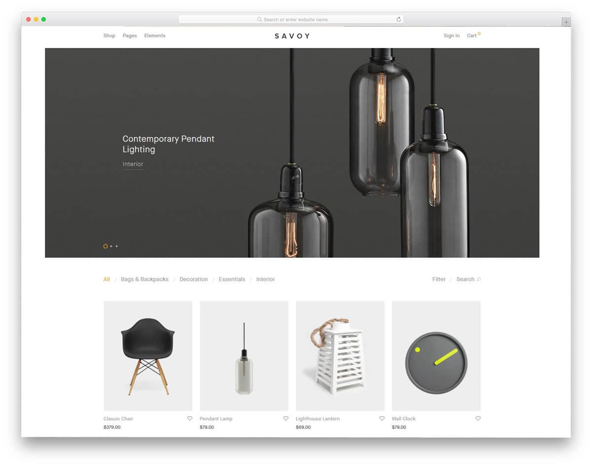 accessible WordPress themes for eCommerce store