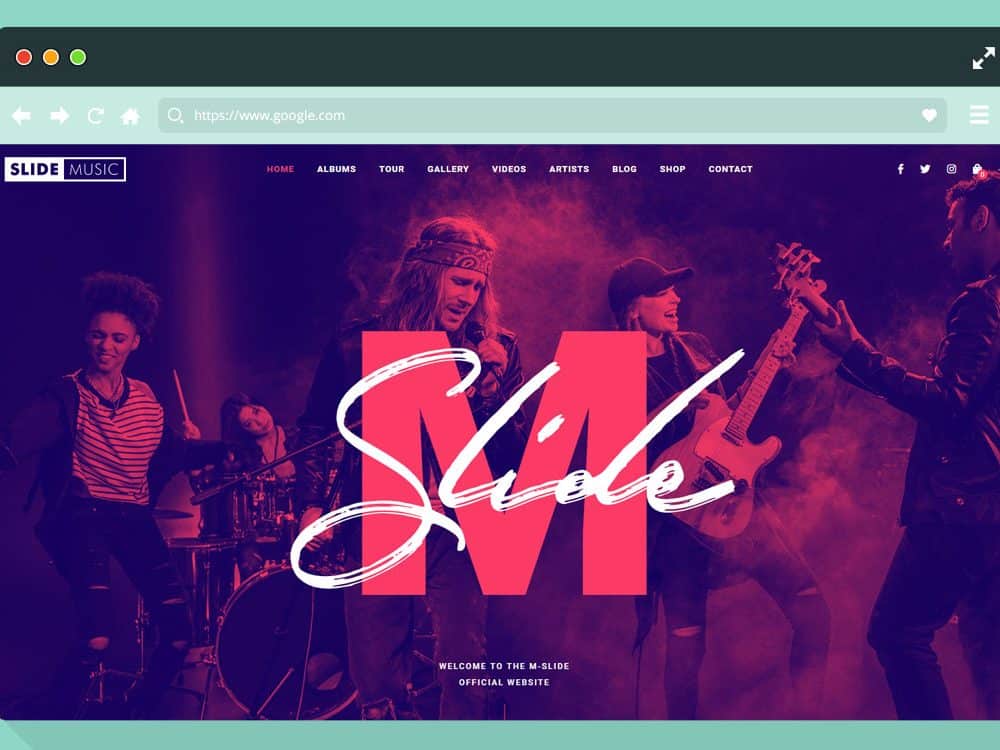 music-website-template-wordpress-themes
